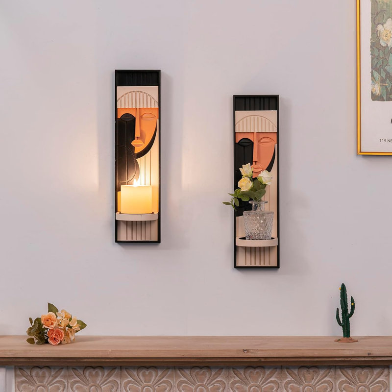 Modern Art Wall Candlestick