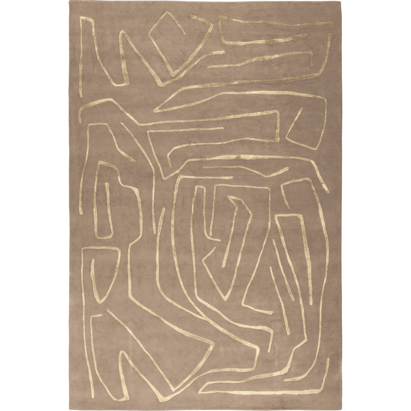 Kelly Wearstler Tableau Salmon Area Rug, Rectangle 12' x 16'