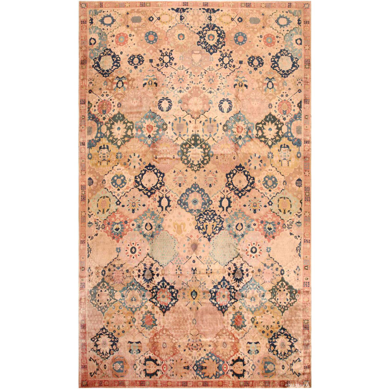 One-of-a-Kind Rectangle 14'9" X 24'6" Hand Knotted Area Rug
