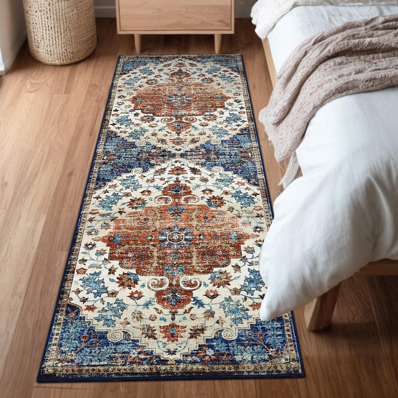 Abstract Machine Printed Area Rug, Rectangle 120 x 170 cm