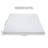 100% Soild Wood Murphy Bed with Mattress, Built-in Charging Station for Guest Room, White-649130207