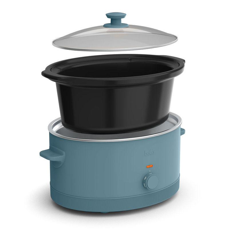 Bella 6.0 QT Manual Slow Cooker, Surf