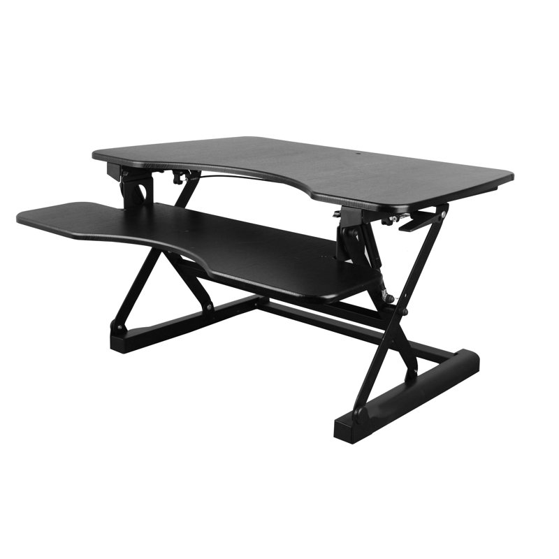 Winnetka Adjustable Metal Base Standing Desk Converter