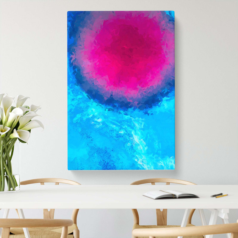 Explosion of Life in Abstract - Wrapped Canvas, 60cm H x 40cm W x 3cm D