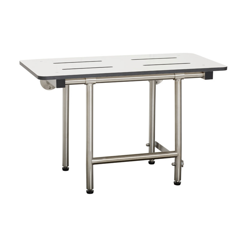 Banc de transfert blanc avec pieds Seachrome