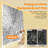 Avery 56-60 "W X 74" H Double Sliding Frameless Shower Door With 5/16"(8Mm) Clear Tempered Glass-122259393