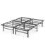 Matelas en mousse à mémoire de forme mi-ferme 6 po Wayfair Sleep et cadre de lit en acier pliable 14 po-70958323-70958327