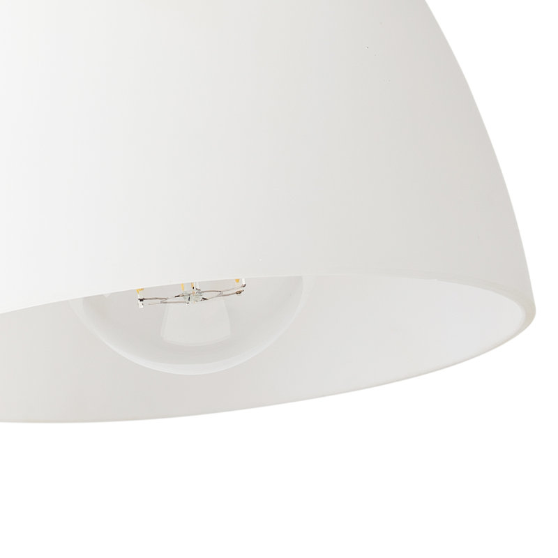 1-Light Modern Vintage Farmhouse Indoor Dimmable Ceiling Light