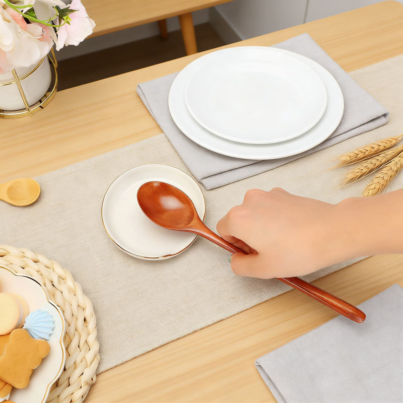 Ensemble de 2 porte-ustensiles de cuisine en céramique de 2 po pour cuisinière et comptoir, durable et facile à nettoyer
