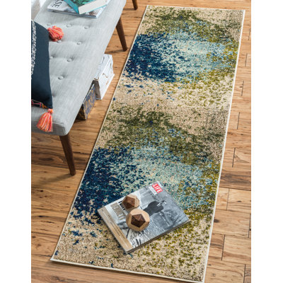 Rizer Washable Abstract Indoor Rug