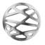 City Stainless Steel Round Coaster