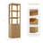 Adela Solid Wood Linen Cabinet-656555429