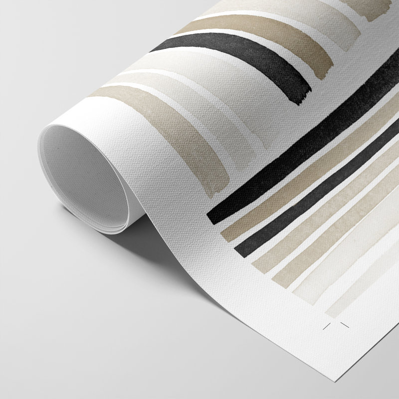 Neutral Lines II - Impression sur toile seulement - NON CADRE, H 60 po x l 40 po