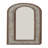 Aryssa Mikayla Arch Wood Accent Mirror