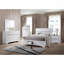 Commode 7 tiroirs Traditional en bois blanc