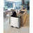 Steel Step On Multi-Compartments Trash & Recycling Bin - 18.5 Gallons-91018530