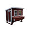 30.9 Square Feet Chicken Coop with Nesting Box