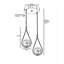 Bascom 2 - Light Teardrop Pendant-603191979-603191989