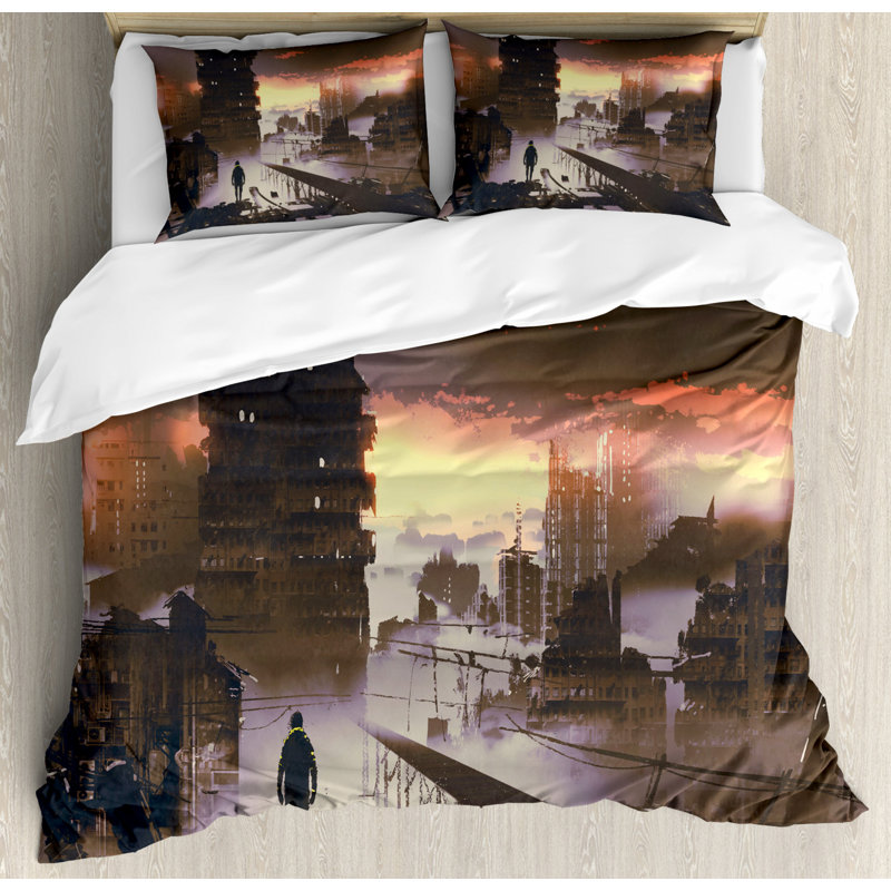 Polyester Duvet Cover, Queen Duvet Cover + 2 Pillow Sham