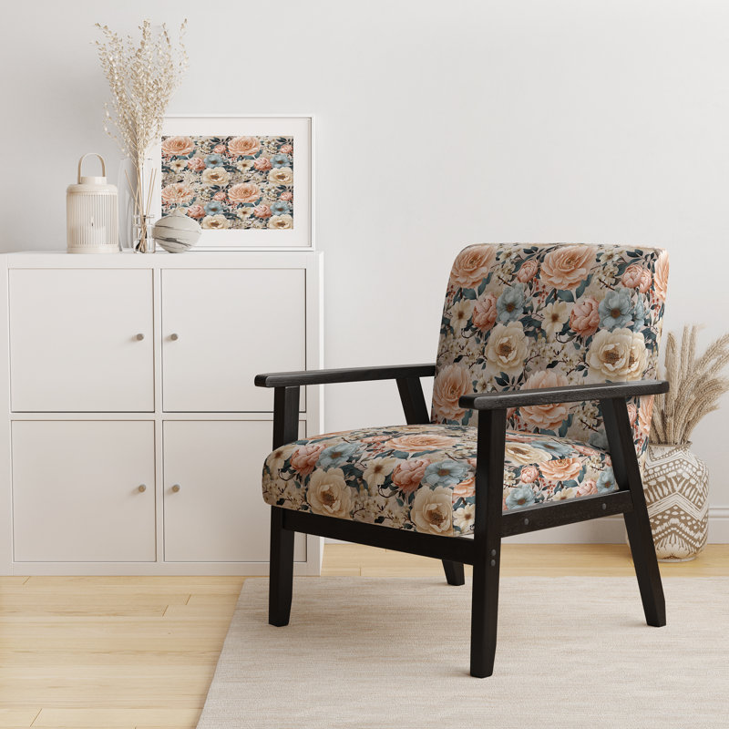 Fauteuil d'appoint rembourré Boho