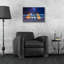 «Trafic et Royal Albert Hall» par Mark A Paulda, art mural en verre acrylique, 24 po x 16 po-132496444