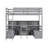 Twin Loft Bed With Storage Shelves, Drawers,Seat And Desk-155262328