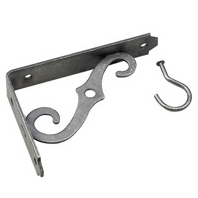 Support décoratif, H 5 po x l 3,5 po x P 0,9 po, Étain