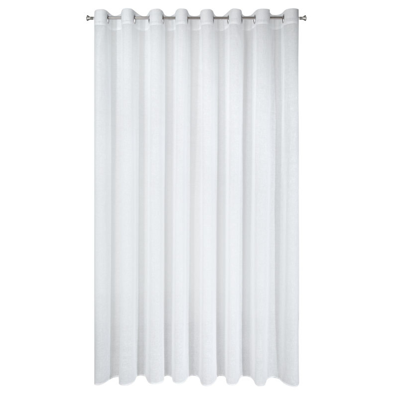 Kayelani Sheer Curtain Single Panel, 250cm H x 300cm W