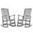Oxing HDPE Outdoor Rocking Chair-1829223231