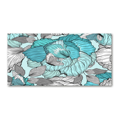 Floral Pattern - Wrapped Canvas Print