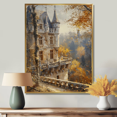 Art de château Renaissance jaune et beige en France I - Châteaux