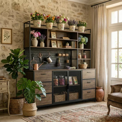 Ranburne Storage System 68.5" H x 70.9" W x 15.7" D