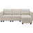 Soneson 17.7'' High Modern Tufted Upholstered Velvet Modular Sofa Couch with Storage Ottoman-970102523