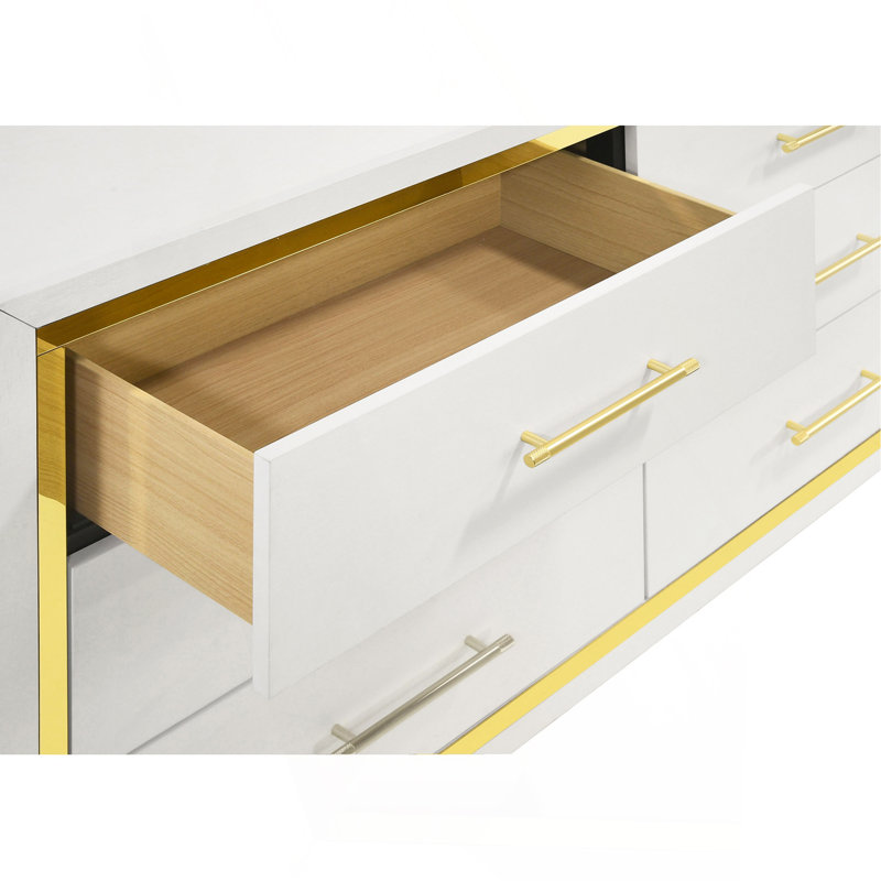 Commode de chambre à 6 tiroirs Chesney
