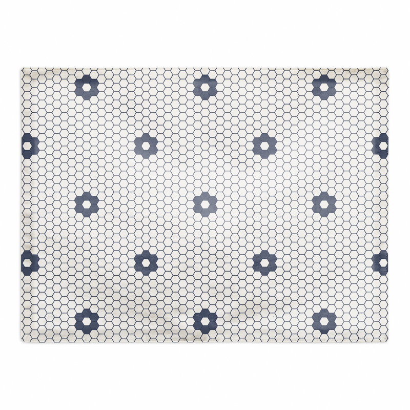 Polyester Floral Rectangle Placemat