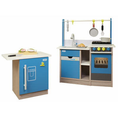Real Wood Kitchen With Island