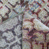 Multicolored Alchemy Contemporary Wool Silk Blend Runner - 3'2" x 22'2"