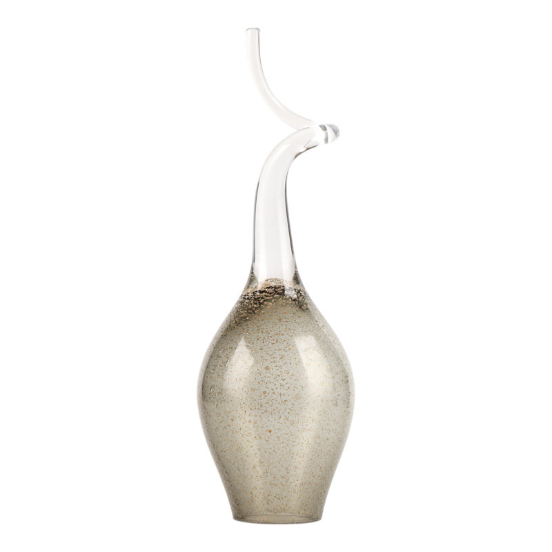 Sagebrook Home 17" Seward Medium Glass Statuary, 17'' H X 6'' W X 6'' D