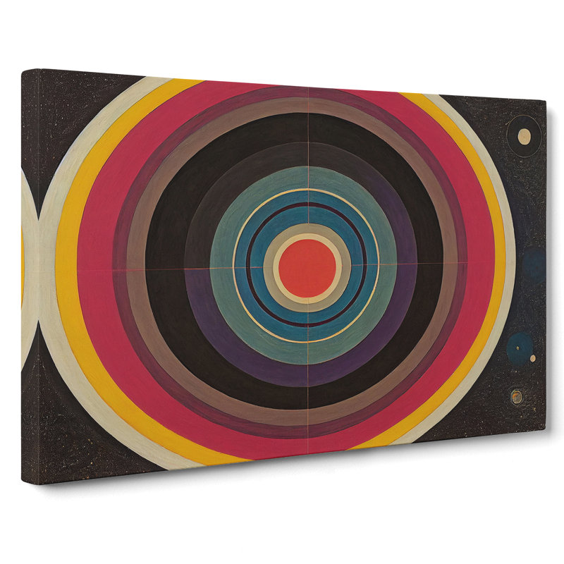 Calming Abstract - Wrapped Canvas Print, 40cm H x 60cm W x 3cm D