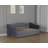 Twin Size Upholstered Daybed With Trundle And USB Charging Design, Sturdy Wood Slat Support, Wood Bed Frame For Bedroom/Guestroom/Dorm,Plush Velvet Fabric