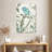 Brampt Teal Bluebird Silhouette II-108451433
