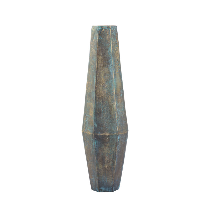 Vase Erwin - ensemble de 2 laiton oxydé
