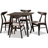 Chikamara 4 - Person Solid Wood Top Four Leg Base Dining Set-2106762218