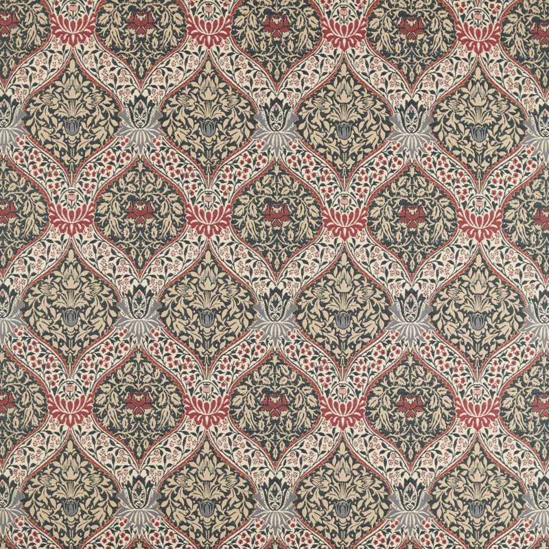 Norbury Weave, Slate/Plum