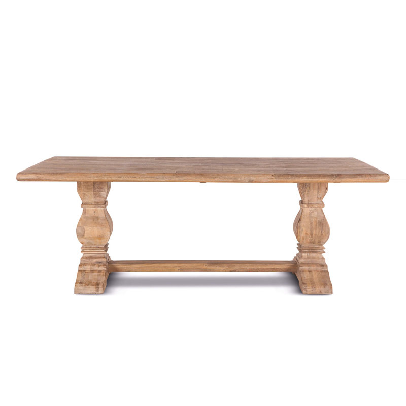 Solid Wood Dining Table, 36" W x 72" L