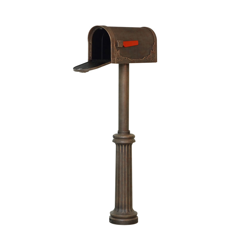 Boîte aux lettres en aluminium Schermerhorn, Cuivre