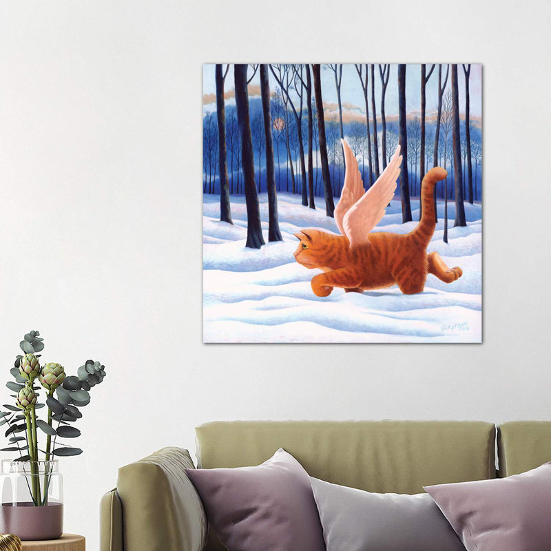 10th Life 1 Piece Wrapped Canvas Painting, 93.98 cm H x 93.98 cm W x 3.175 cm D