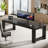 Fredis 86.6" W 2-Person Computer Desk-955196418