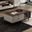 Table basse moderne simple en bois massif