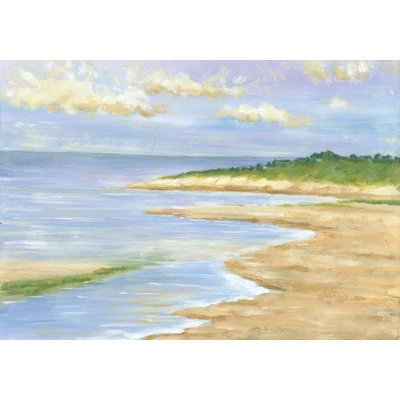Coastal Beachfront - Wrapped Canvas Painting